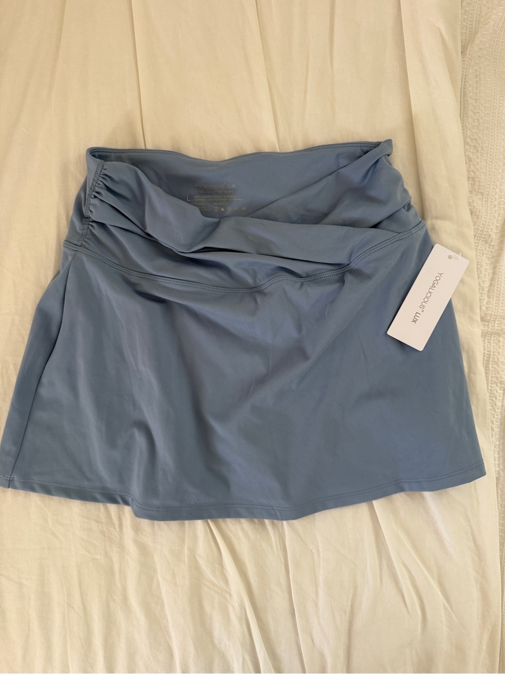 Yogalicious Dusty Blue Women's Active Skort